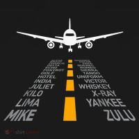 Airplane Pilot Gifts Airport Runway Phonetic Alphabet Plane Ornament thumb 1