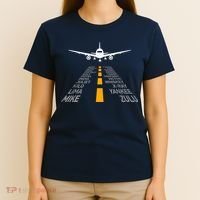 Airplane Pilot Gifts Airport Runway Phonetic Alphabet Plane T-Shirt thumb 4