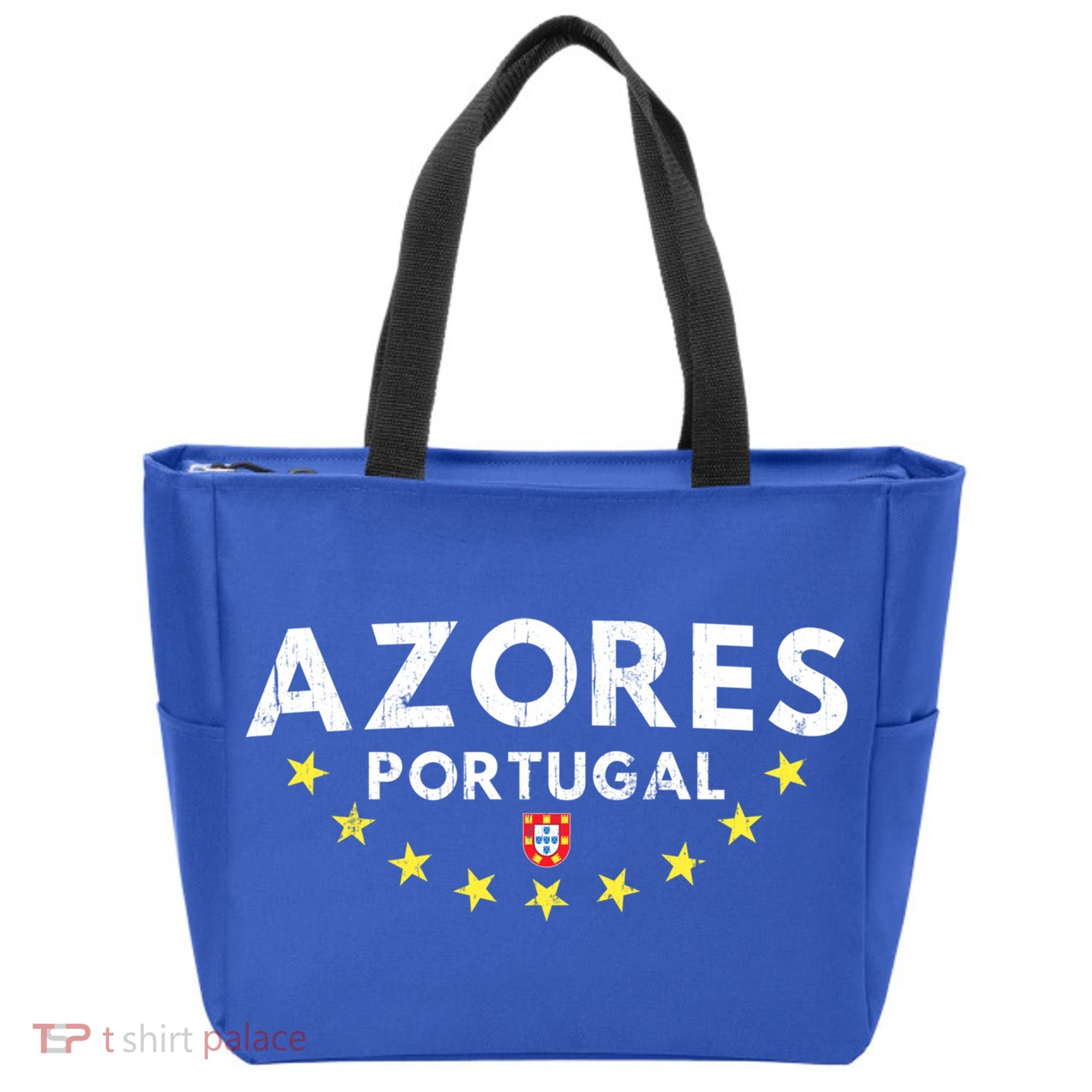 Azores Portugal Gift Distressed Souvenir Vacation Azorean Funny Gift Tote Bag