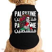 A Palestinian Girl With A Palestinian Bandana Palestine Doggie Tank thumb 0