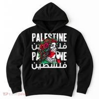 A Palestinian Girl With A Palestinian Bandana Palestine Hoodie thumb 0