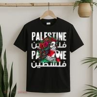 A Palestinian Girl With A Palestinian Bandana Palestine T-Shirt thumb 2