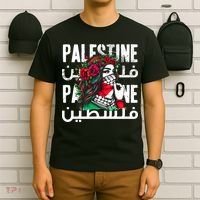 A Palestinian Girl With A Palestinian Bandana Palestine T-Shirt thumb 6