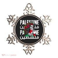 A Palestinian Girl With A Palestinian Bandana Palestine Ornament thumb 0