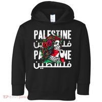 A Palestinian Girl With A Palestinian Bandana Palestine Toddler Hoodie thumb 0