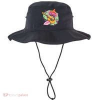 Axolotl Playing Guitar Bucket Hat thumb 0