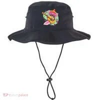 Axolotl Playing Guitar Bucket Hat thumb 0