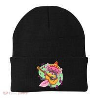 Axolotl Playing Guitar Beanie thumb 0
