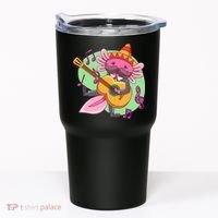 Axolotl Playing Guitar Tumbler thumb 0