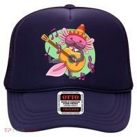 Axolotl Playing Guitar Hat thumb 0