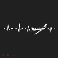 Awesome Pilot Heartbeat Flying Airplane Aviator Aviation Cool Gift Women's Sweatshirt thumb 2