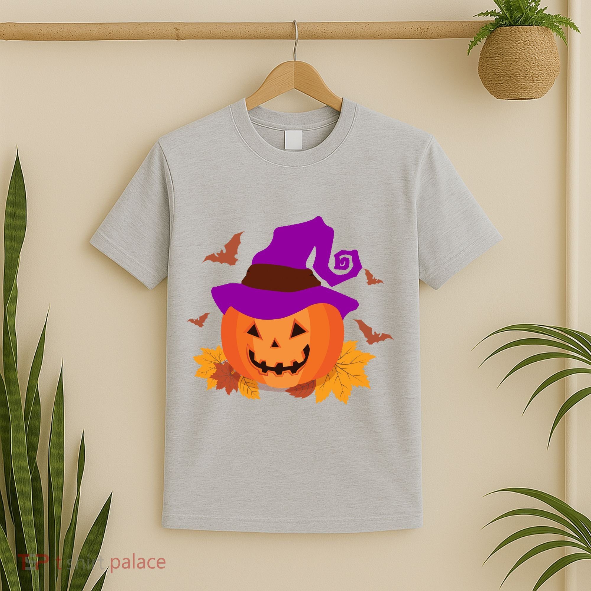 Autumn Pumpkin Halloween T-Shirt