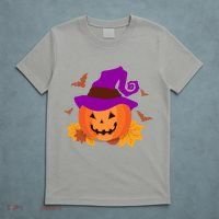 Autumn Pumpkin Halloween T-Shirt thumb 5