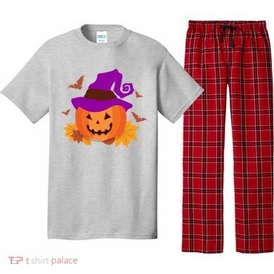 Autumn Pumpkin Halloween Pajama Set