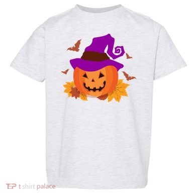 Autumn Pumpkin Halloween Toddler T-Shirt
