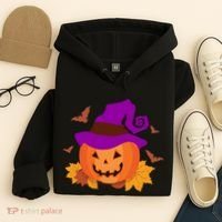 Autumn Pumpkin Halloween Hoodie thumb 4