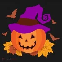 Autumn Pumpkin Halloween Bucket Hat thumb 4
