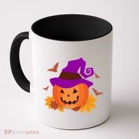 Autumn Pumpkin Halloween Coffee Mug thumb 0