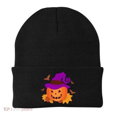 Autumn Pumpkin Halloween Beanie