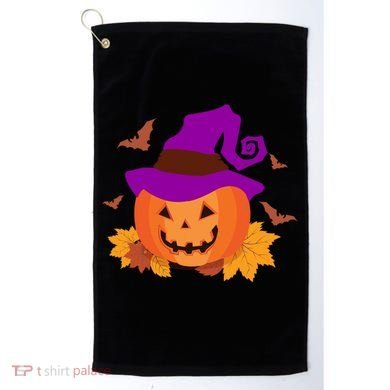 Autumn Pumpkin Halloween Golf Towel