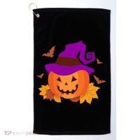 Autumn Pumpkin Halloween Golf Towel thumb 0