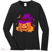 Autumn Pumpkin Halloween Women's Long Sleeve Shirt thumb 0