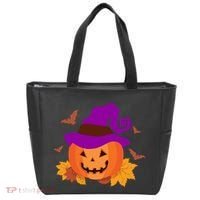 Autumn Pumpkin Halloween Tote Bag thumb 0