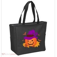 Autumn Pumpkin Halloween Tote Bag thumb 2