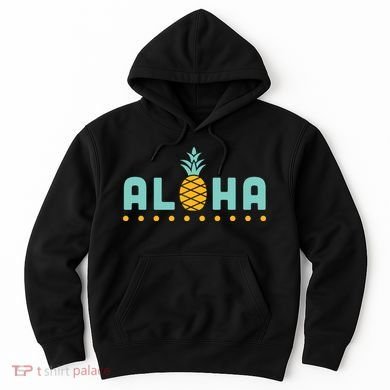 Aloha Pineapple Hawaiian Hoodie