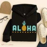 Aloha Pineapple Hawaiian Hoodie thumb 4