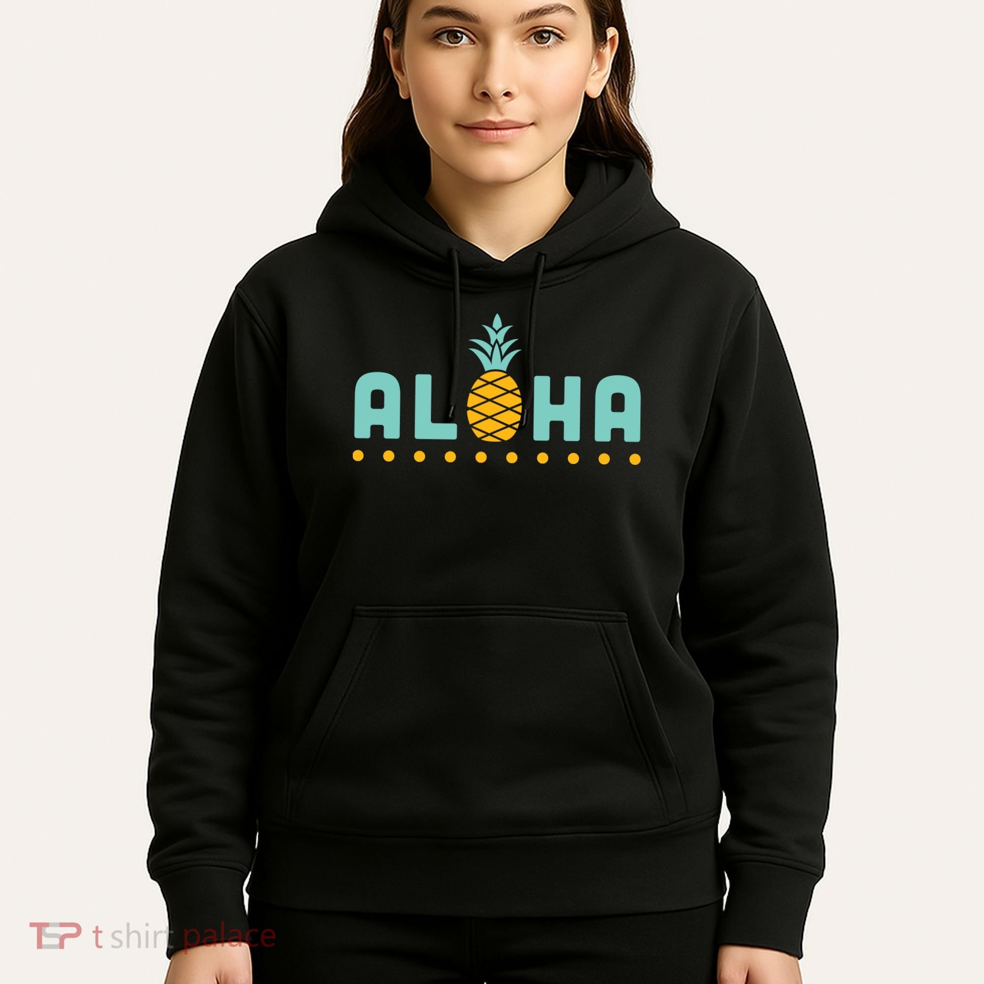Aloha Pineapple Hawaiian Hoodie