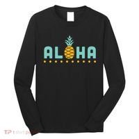 Aloha Pineapple Hawaiian Long Sleeve Shirt thumb 0