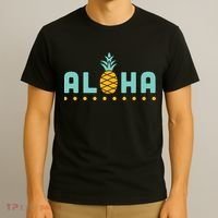 Aloha Pineapple Hawaiian T-Shirt thumb 3