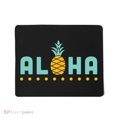 Aloha Pineapple Hawaiian Mousepad