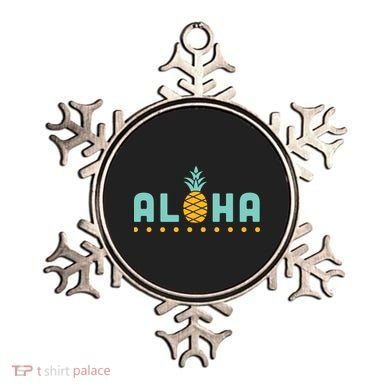 Aloha Pineapple Hawaiian Ornament