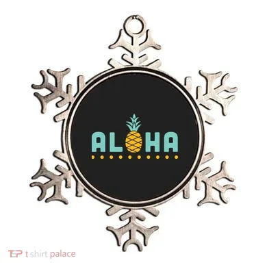 Aloha Pineapple Hawaiian Ornament