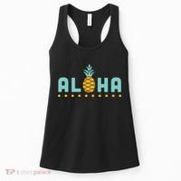 Aloha Pineapple Hawaiian Women's Tank Top thumb 0