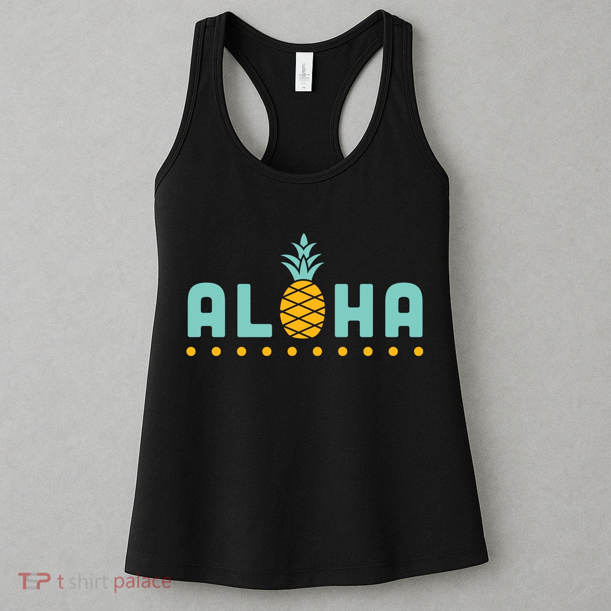 Aloha Pineapple Hawaiian Women's Tank Top
