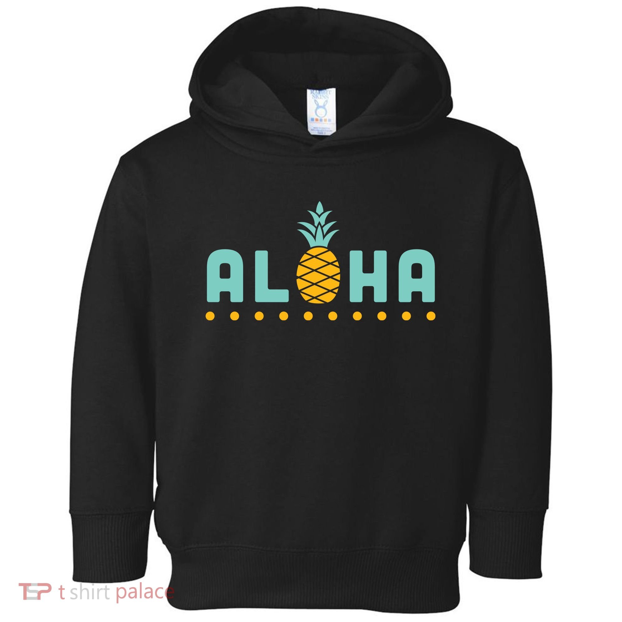 Aloha Pineapple Hawaiian Toddler Hoodie