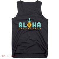 Aloha Pineapple Hawaiian Tank Top thumb 0