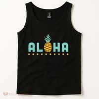 Aloha Pineapple Hawaiian Tank Top thumb 2