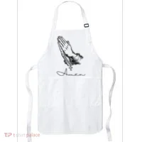 Amen Praying Hands Rosary Beads Apron thumb 0