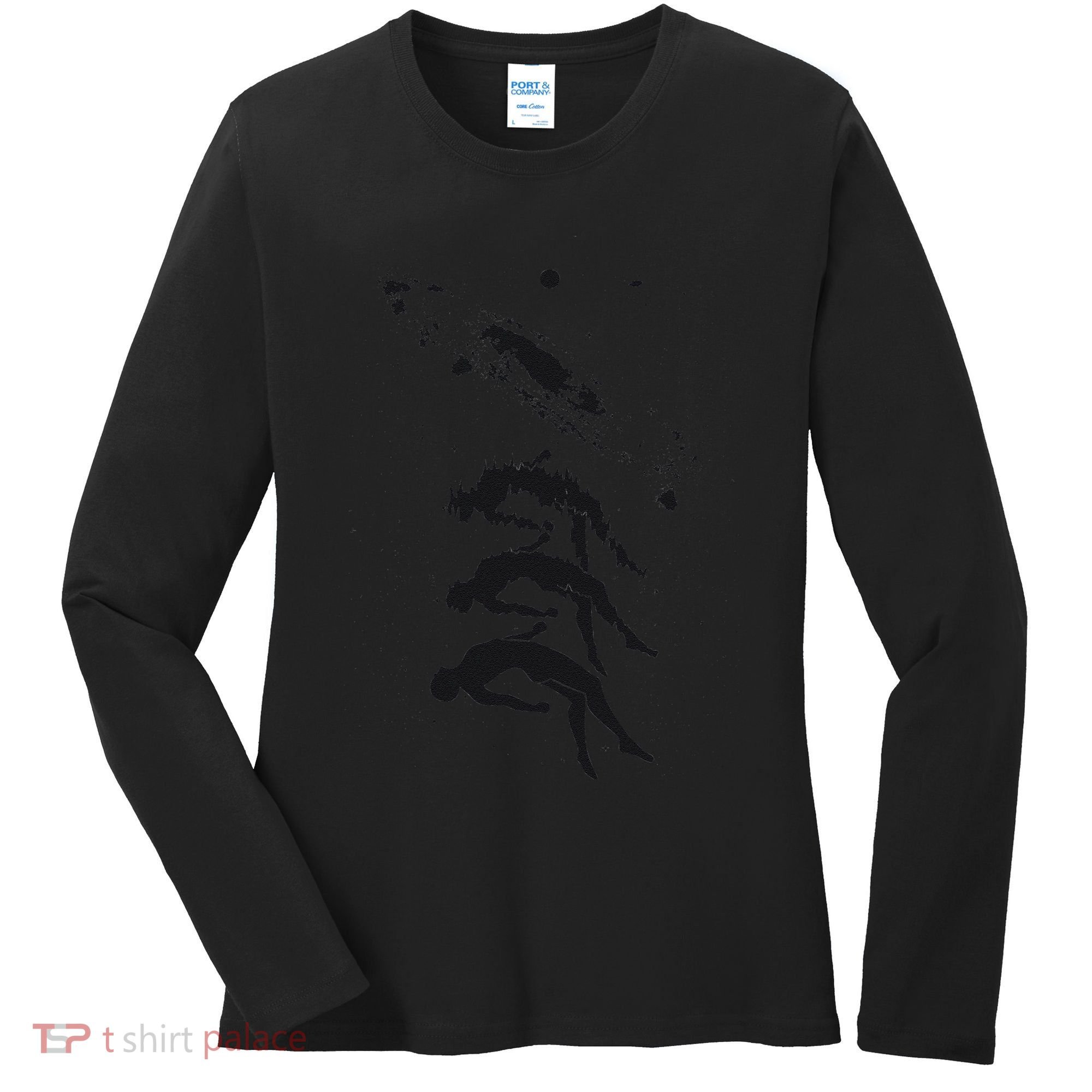 Astral Projection Human Experience Into The Universe Women's Long Sleeve Shirt