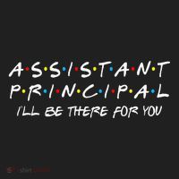 Assistant Principal ILl Be There For You Back To School Golf Towel thumb 3