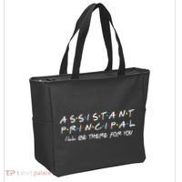 Assistant Principal ILl Be There For You Back To School Tote Bag thumb 2