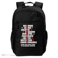 Amazing Principal Inspirational Appreciation Gift Backpack thumb 0