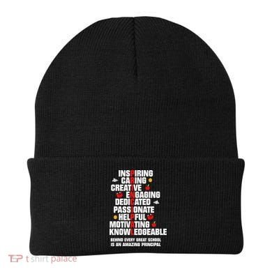 Amazing Principal Inspirational Appreciation Gift Beanie