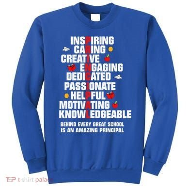 Amazing Principal Inspirational Appreciation Gift Sweatshirt