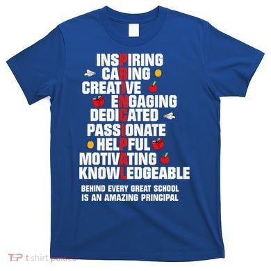 Amazing Principal Inspirational Appreciation Gift T-Shirt