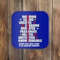 Amazing Principal Inspirational Appreciation Gift Coaster thumb 0
